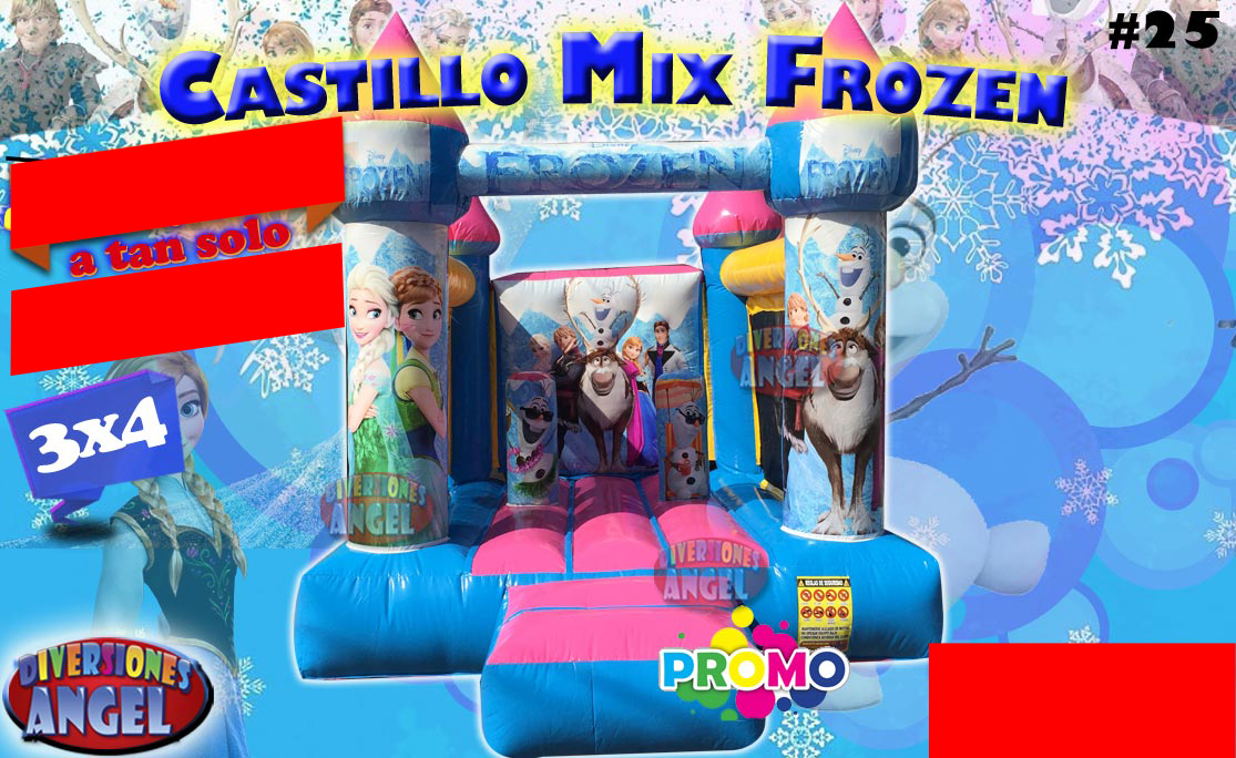 Venta de Brincolines Castillo Mix